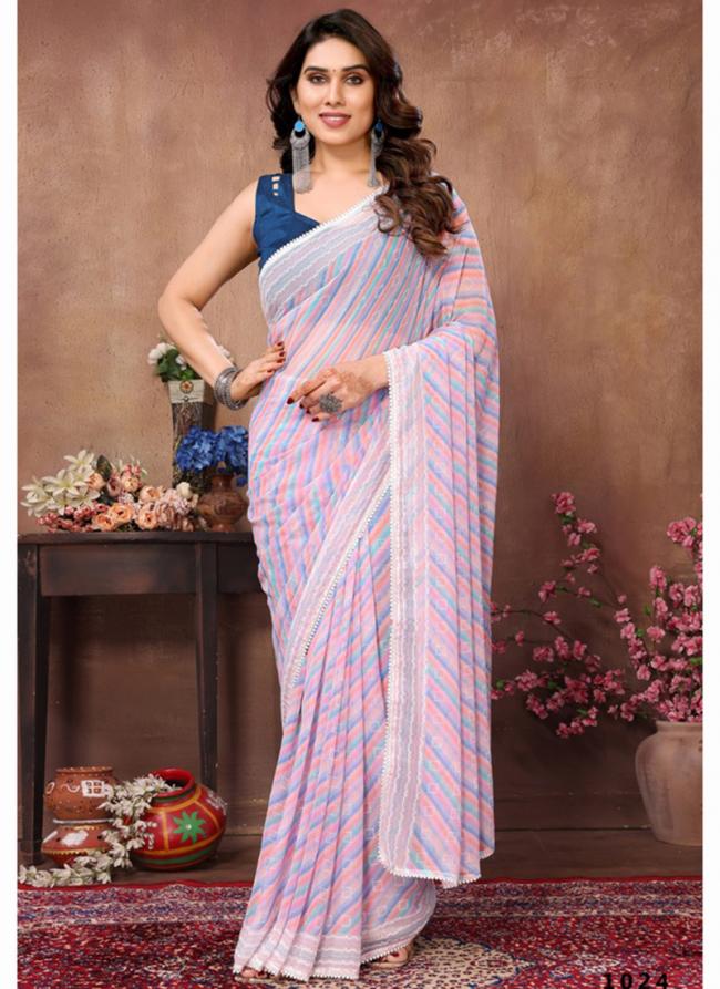 Banglori Multi Colour  Stone Work Saree